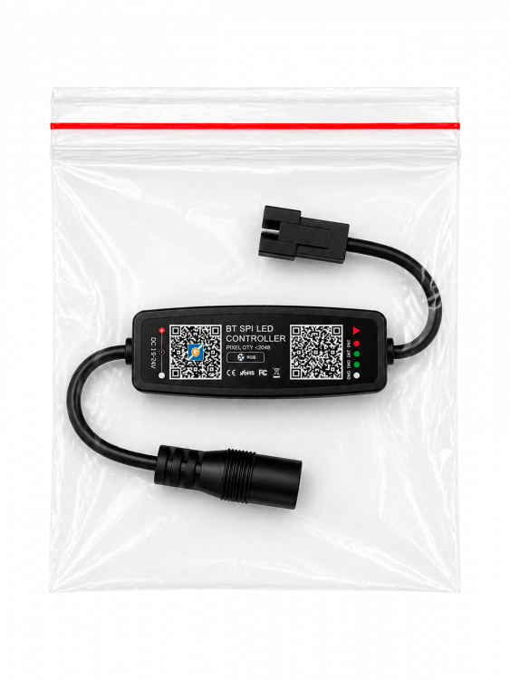 Огонек OG-LDL43 LED контроллер DC 12-24В (Bluetooth, RGB, 3PIN)